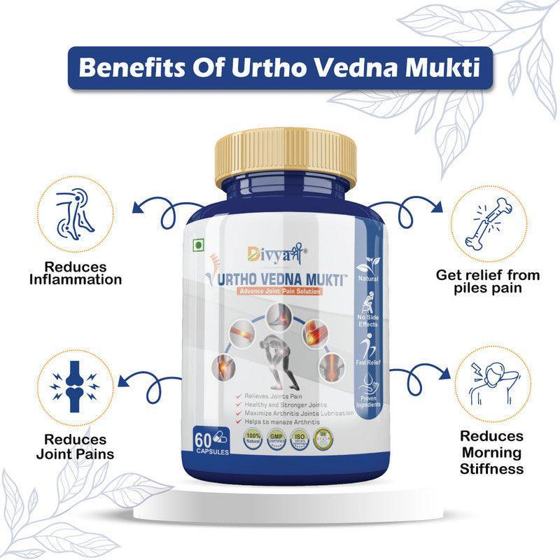 Divya Shree Urtho Vedna Mukti Capsule - (60 Capsule)
