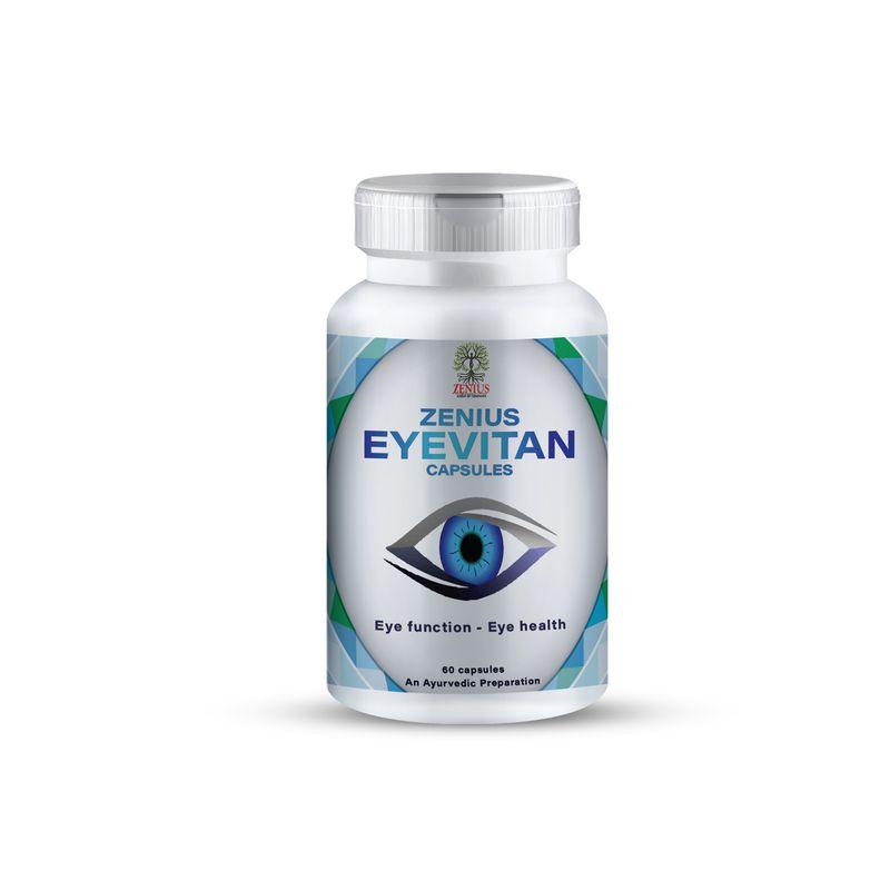 Zenius Eyevitan Capsules - Eye Care Capsules for Eye Care, Retina Health, and Vision Improvement - 60 Capsules
