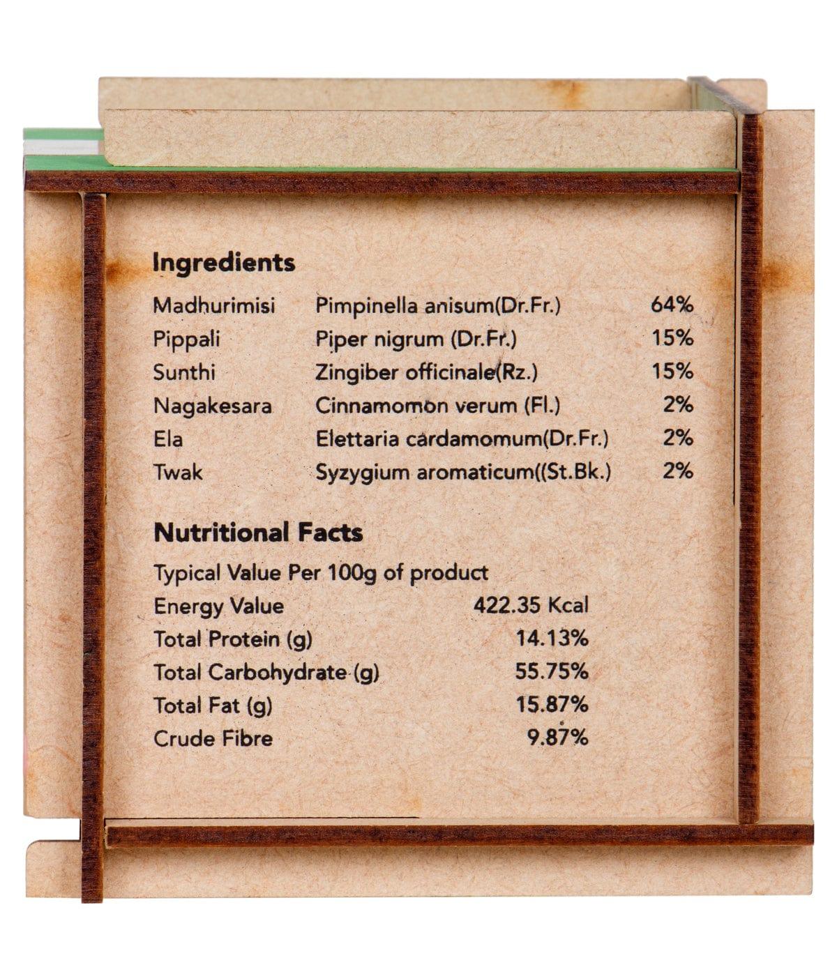 Kairali Ayurveda Group Kairali Aarogya - Herbal Infusion Tea for Health & Vitality (100 grams)