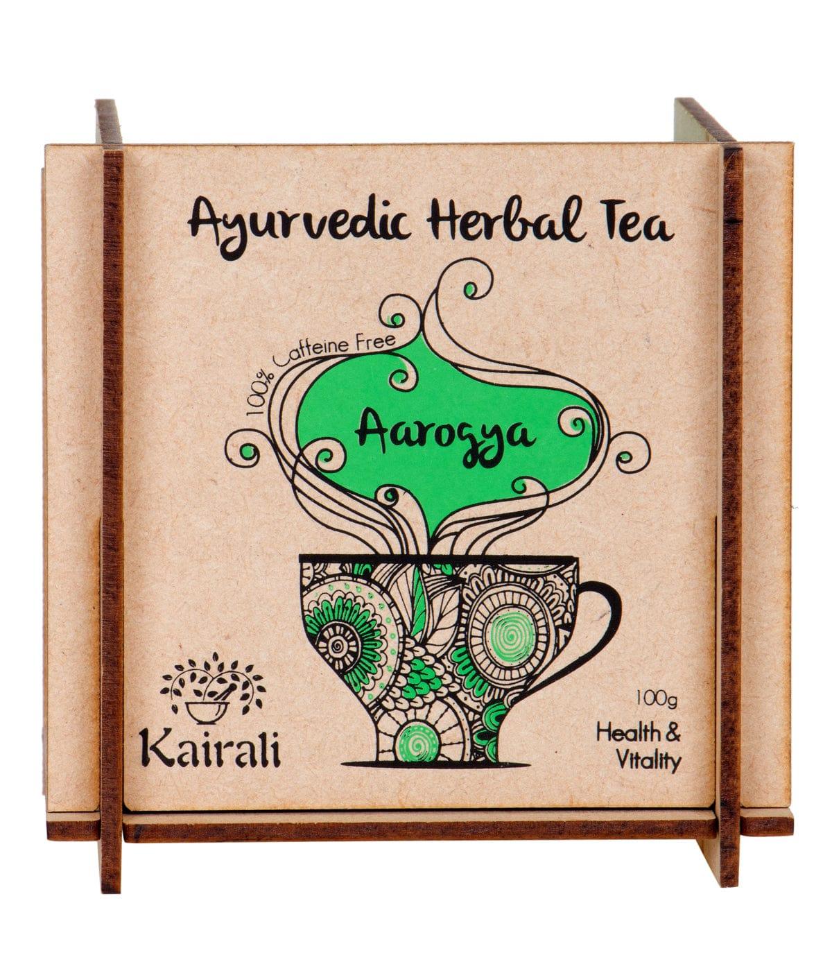 Kairali Ayurveda Group Kairali Aarogya - Herbal Infusion Tea for Health & Vitality (100 grams)