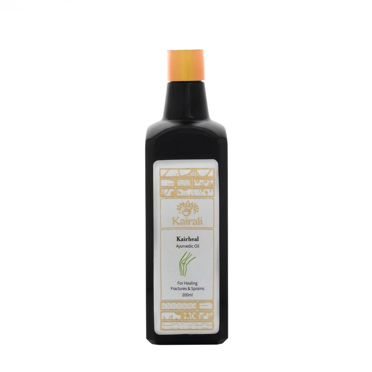 Kairali Ayurveda Group Kairali Kairheal - Ayurvedic Oil for Bone Fracture, Acute Injury, Sprain and Pain (200 ml)