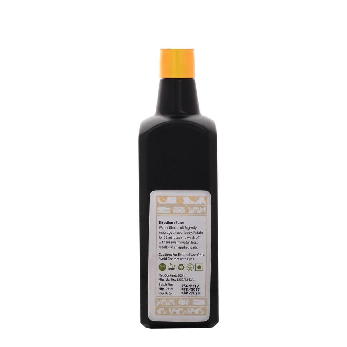 Kairali Ayurveda Group Kairali Kairkare - Ayurvedic Body Massage Oil for Detoxifying & De-Stressing