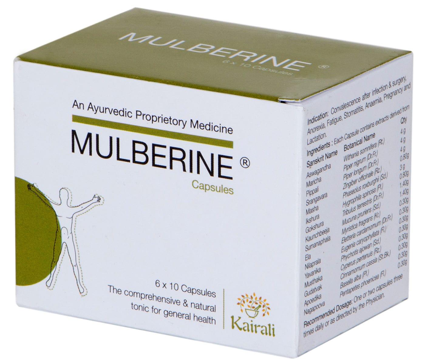 Kairali Mulberine Capsule (60 Capsules)