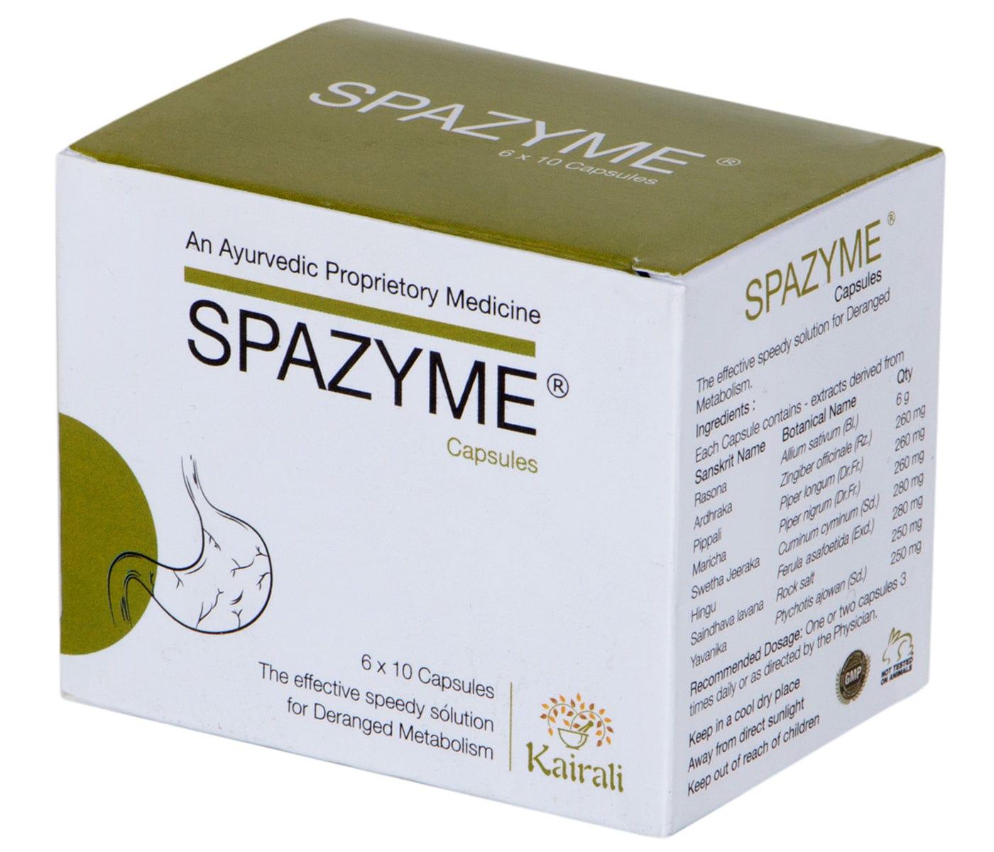 Kairali Spazyme Capsules