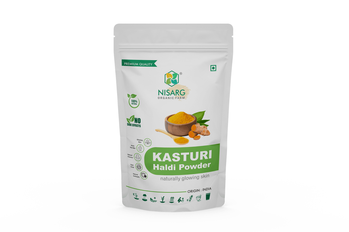 Nisarg Organic Kasturi Haldi Powder