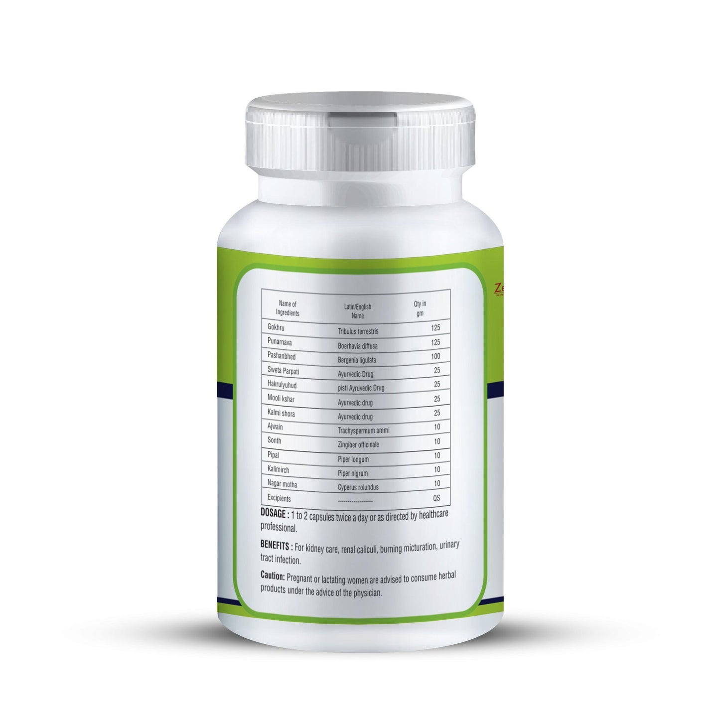 Zenius Kidney Care Capsule - kidney function relief 60 capsule
