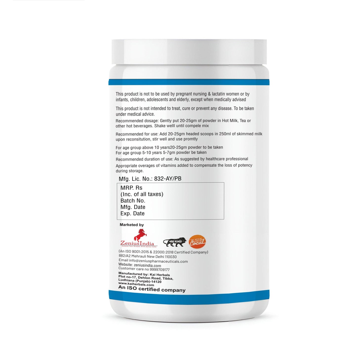 Zenius Kids Protein Powder | Kids Energy Power Supplements, Protein Supplements