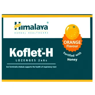 Himalaya Koflet H Lozenges (Orange Flavour) 1x6's