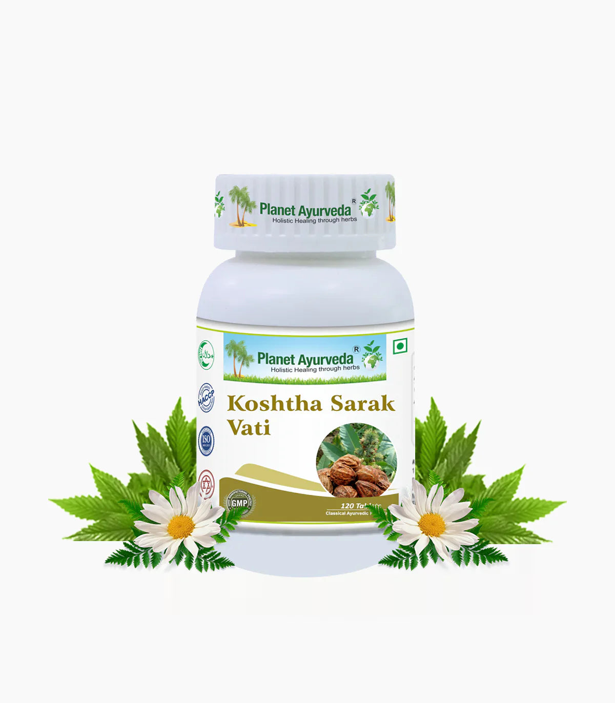 Planet Ayurveda Koshtha Sarak Vati - 120 Tablets