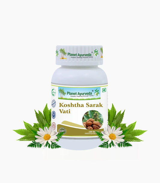 Planet Ayurveda Koshtha Sarak Vati - 120 Tablets