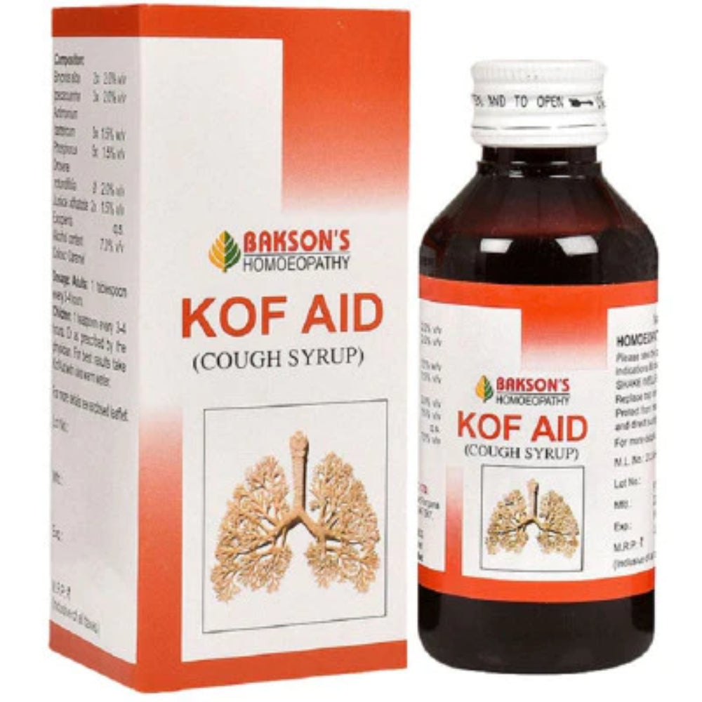 Bakson's Kof Aid Cough Syrup - 60 ml
