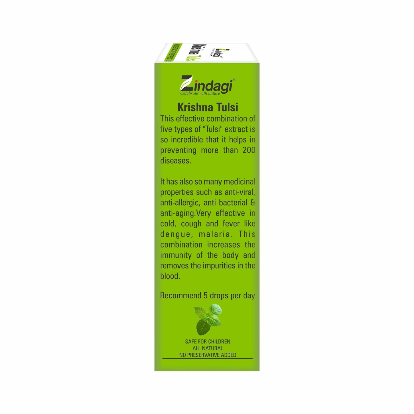 Zindagi Krishna Tulsi - 30ml