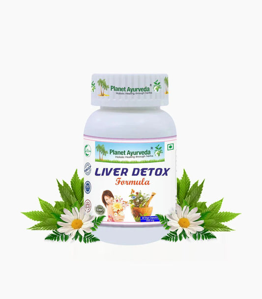 Planet Ayurveda Liver Detox Formula - 60 Capsules