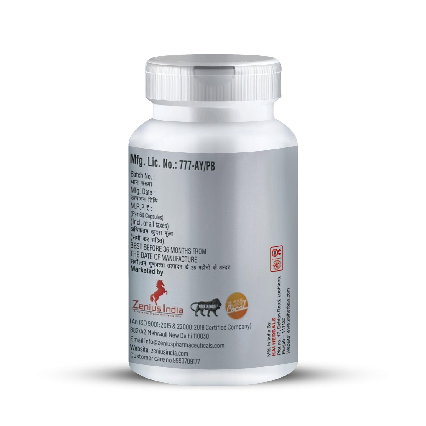 Zenius Liver Detox Capsule (60 Capsules)