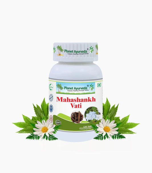 Planet Ayurveda Mahashankh Vati - 120 Tablets