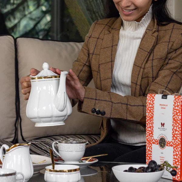 Butterfly Ayurveda Masala Chai Cinnamon Cardamom Clove tea