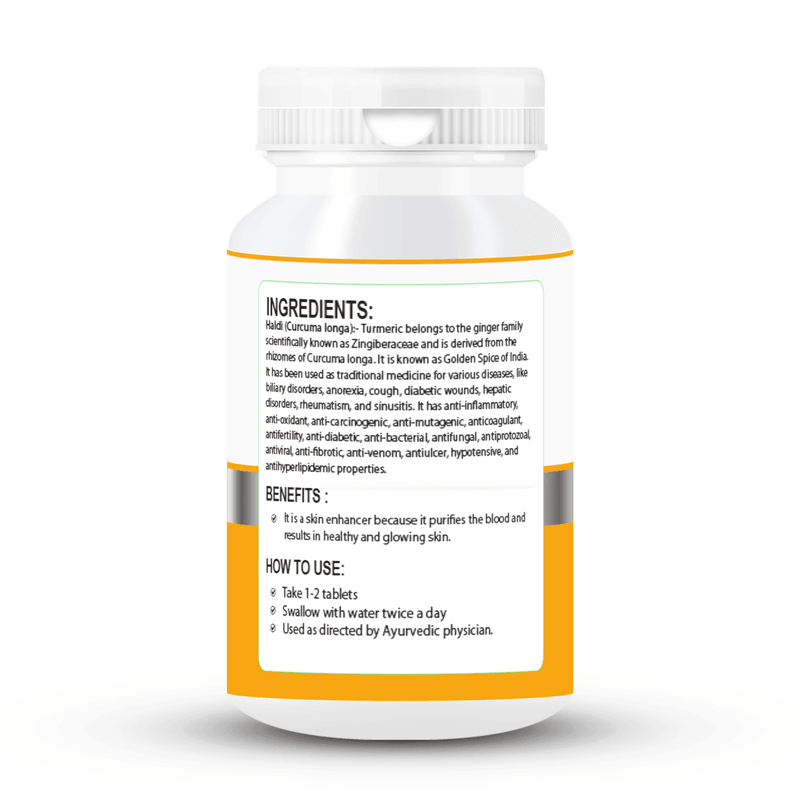Zenius Curcumin Tablets - for Anti-Inflammatory and Antioxidant-Rich Tablets for Joint Health, Pain Relief, and Immunity - 60 Tablets