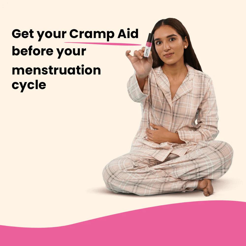 Herb Tantra Cramp Aid Roll On for Menstrual Cramps