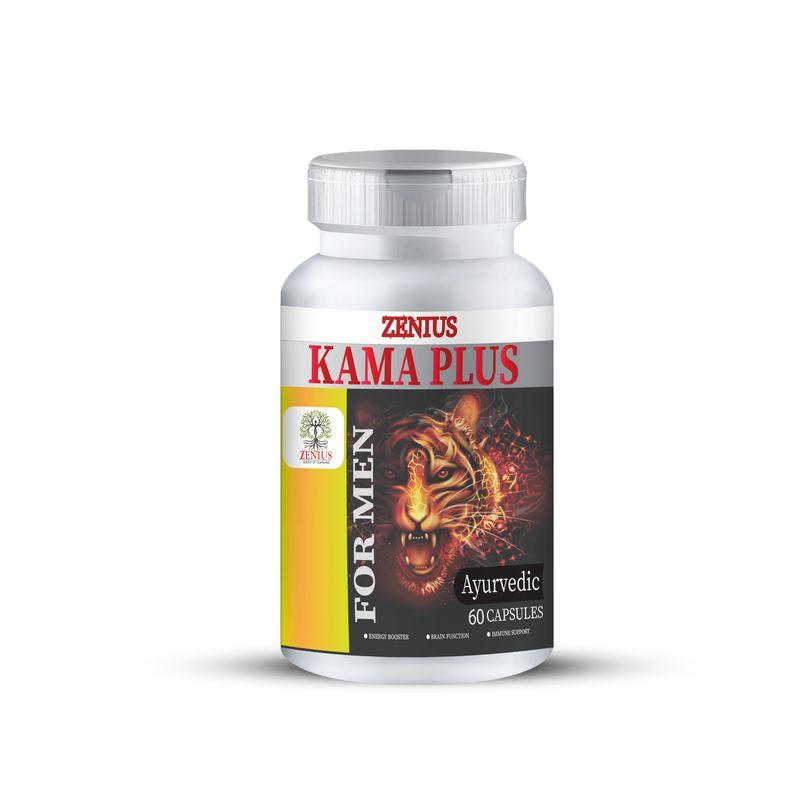 Zenius Kama Plus Capsules - Energy Booster Capsules for Energy and Stamina Boosting - 60 Capsules