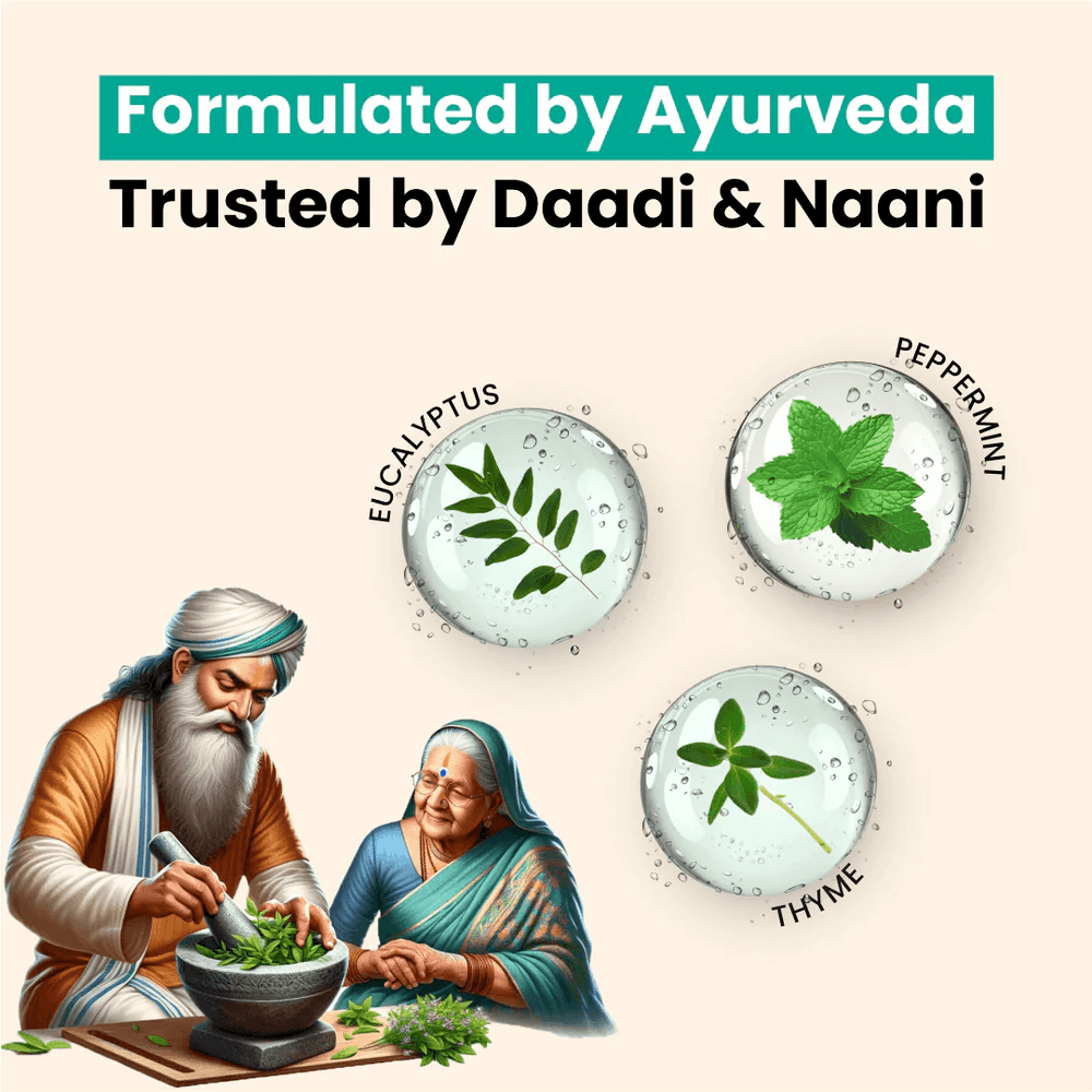 Herb Tantra No Congest Roll On - Sinus Relief - (9 ml)