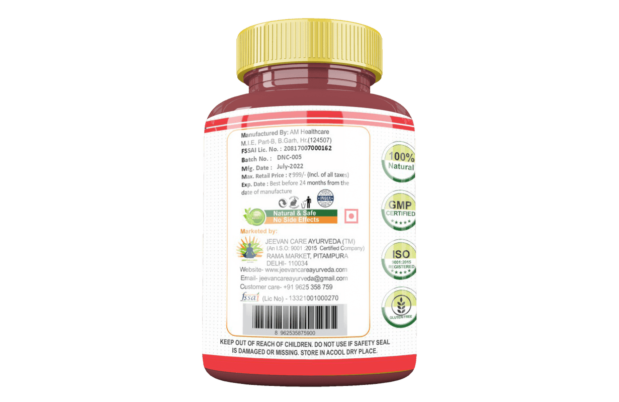 Divya Shree Noni Capsule Prevents Arthritis | Improves Skin Help To  Lipid Profiles, Extract Dietary Supplement 60 Capsules Jeevan Care Ayurveda