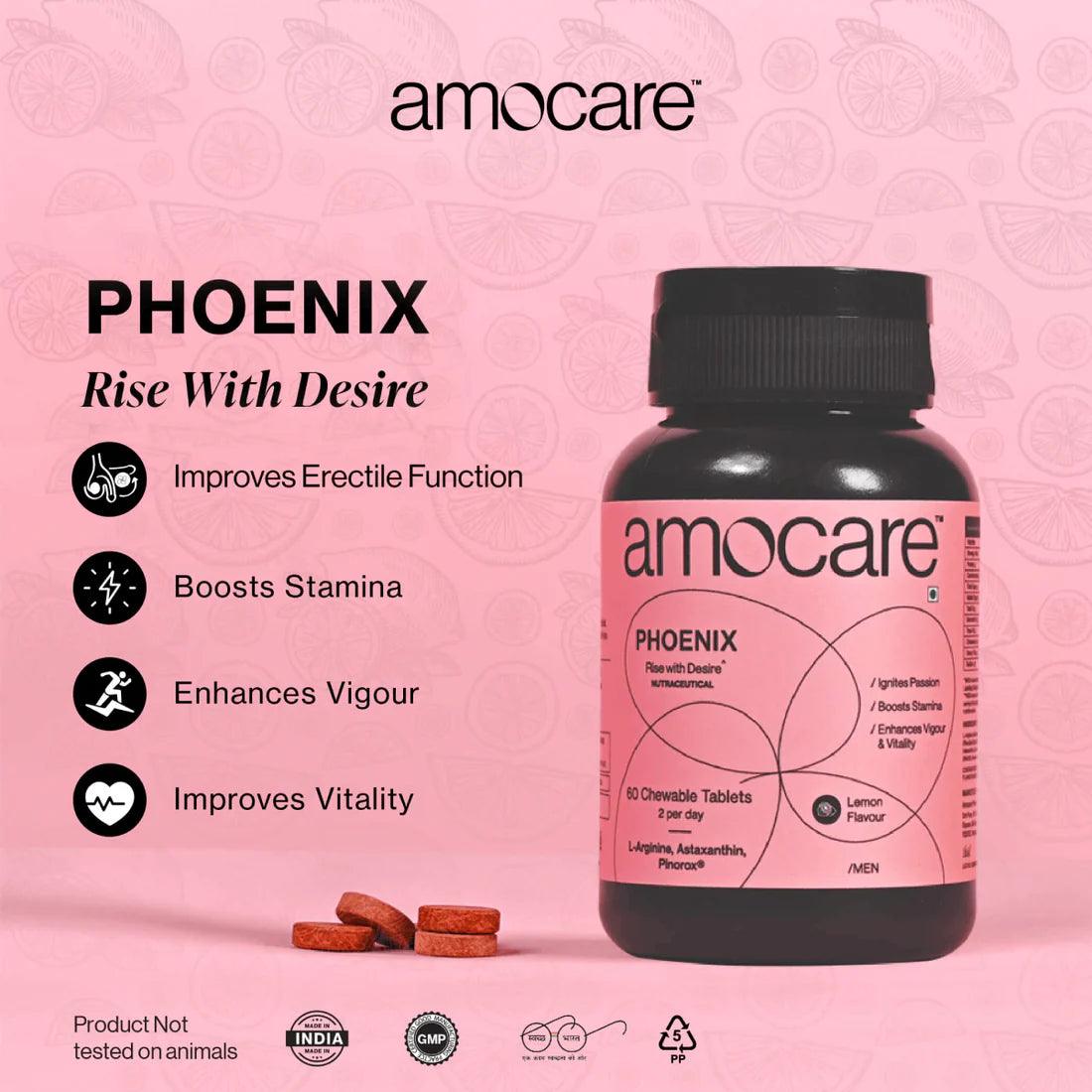 Amocare Phoenix Chewable Tablet Lemon - 60 Tablets