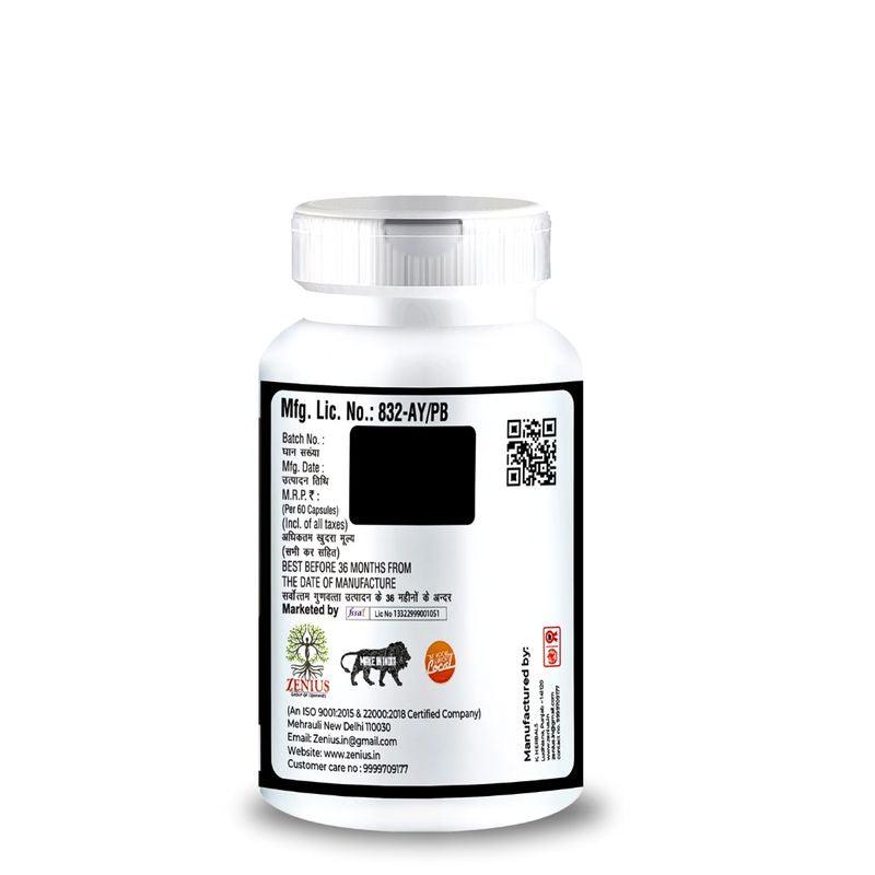 Zenius Anti Ageing Capsules - Alcohol De addiction Medicine, Nasha Mukti Ki Dawa in Ayurveda - 60 Capsules