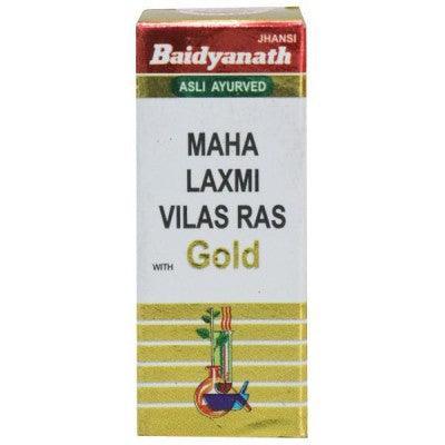 Baidyanath (Jhansi) Maha Laxmi Vilas Ras with Gold Tablet