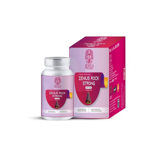 Zenius Rock Strong Capsules(35-50) - Sexual Stamina Booster Capsules for Sexual Health and Stamina Boosting - 30 Capusles