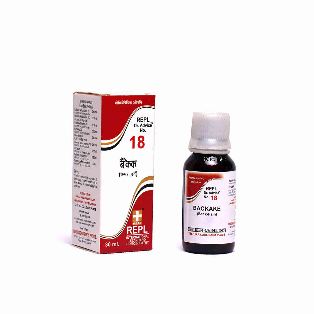 REPL Dr. Advice No.18 Backache Drop - 30ml