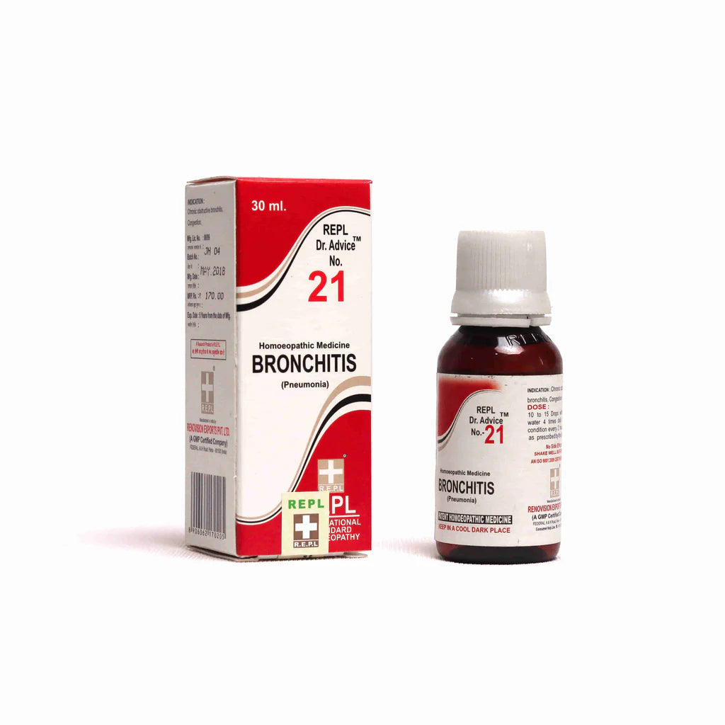 REPL Dr. Advice No.21 Bronchitis Drop - 30ml