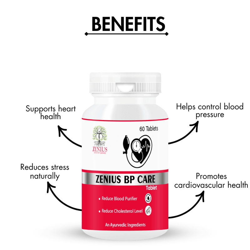 Zenius BP Care Tablets - 60 Tablets