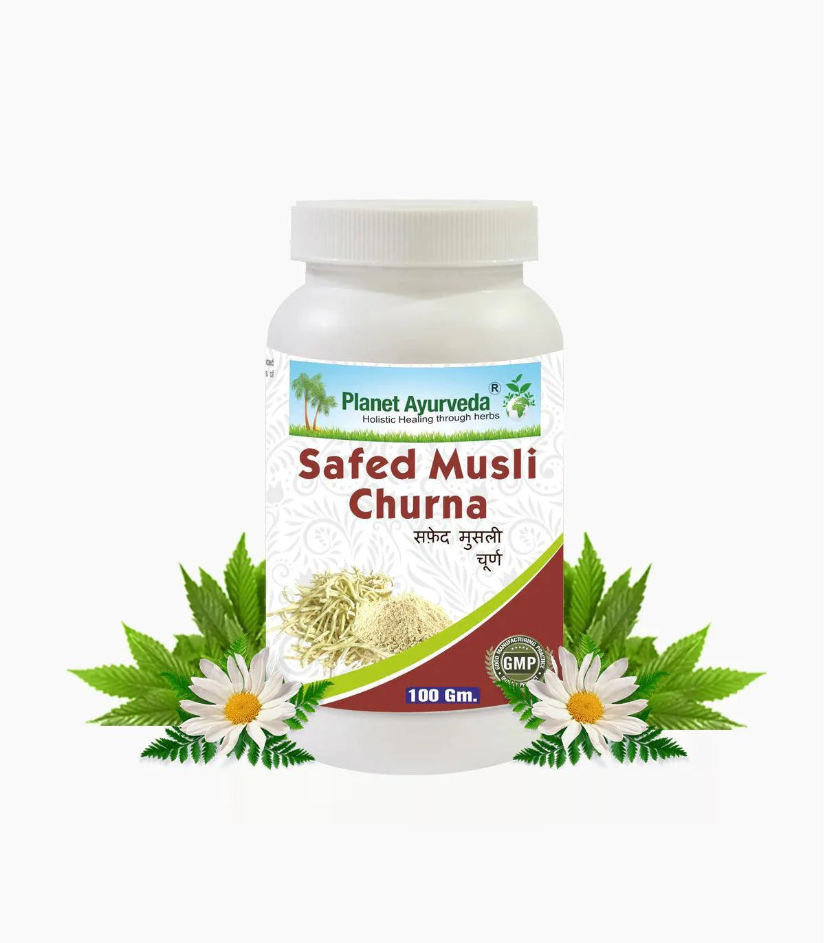 Planet Ayurveda Safed Musli Powder - 100gm Powder