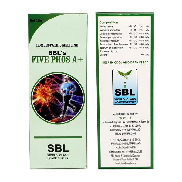 SBL Five Phos A+ Nerve Tonic - 115ML