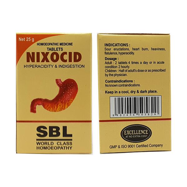 SBL Nixocid Tablet - 25gm - Pack of 2