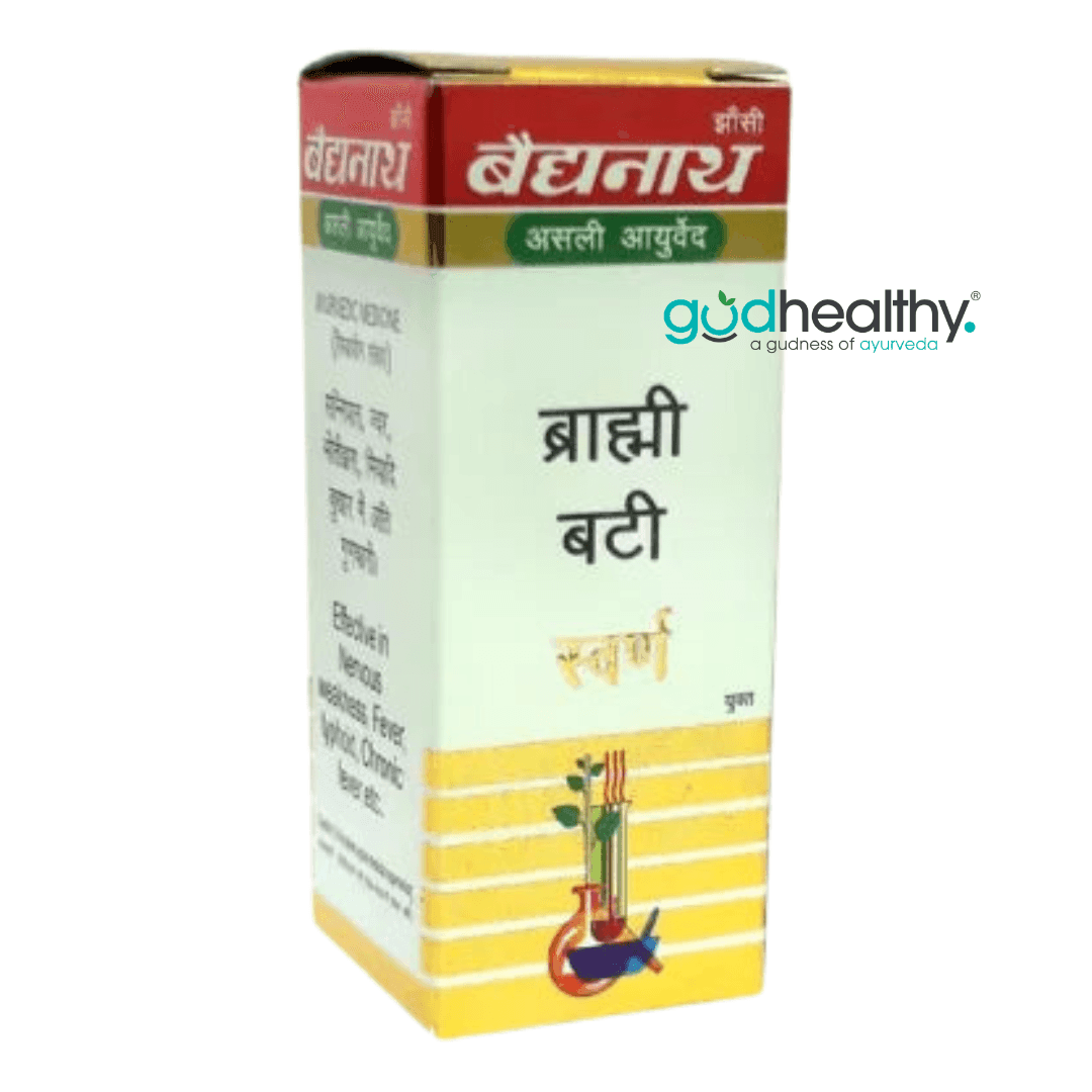 Baidyanath Brahmi Bati with Gold
