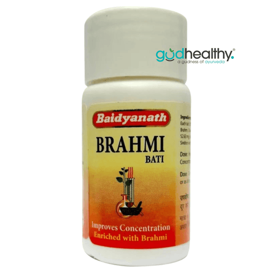 Baidyanath (Jhansi) Brahmi Bati Tablets - 80 Tablets
