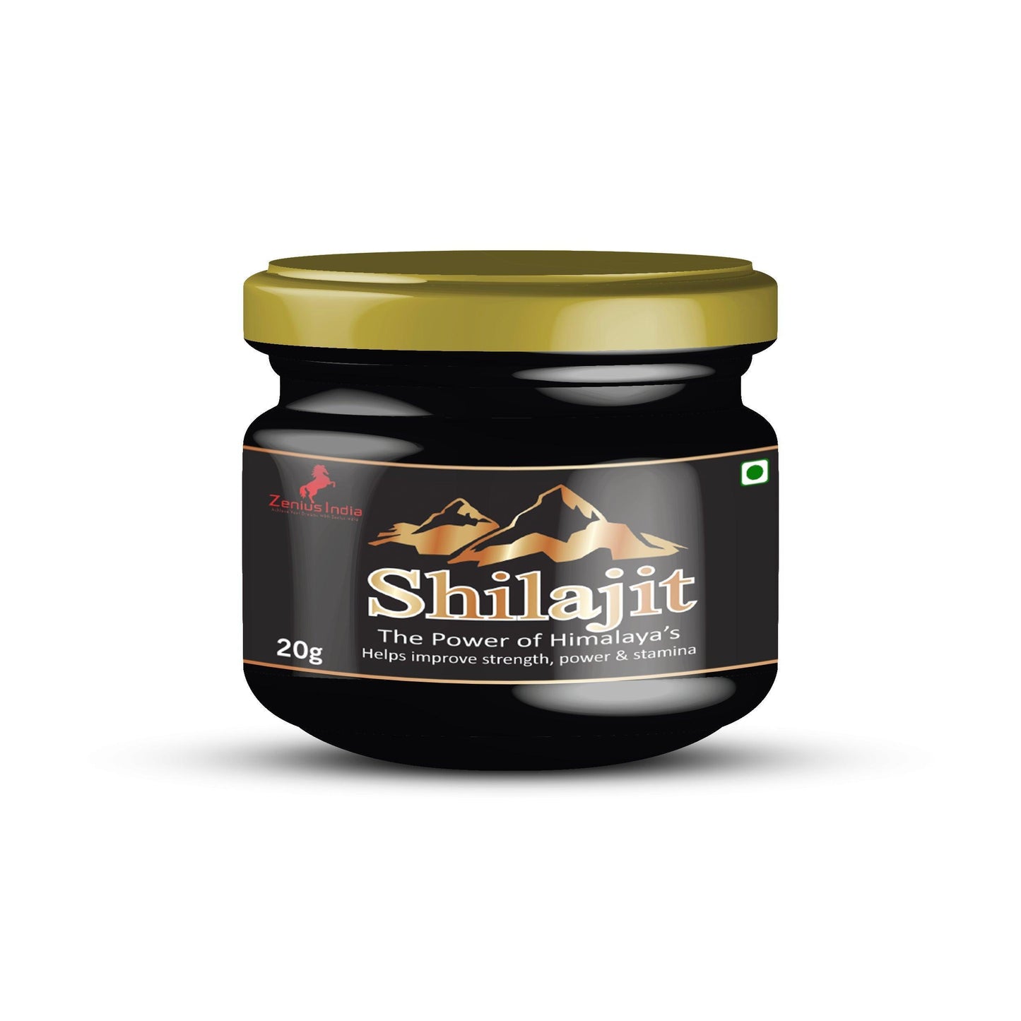Zenius shilajit resin with ashwagandha - 20g
