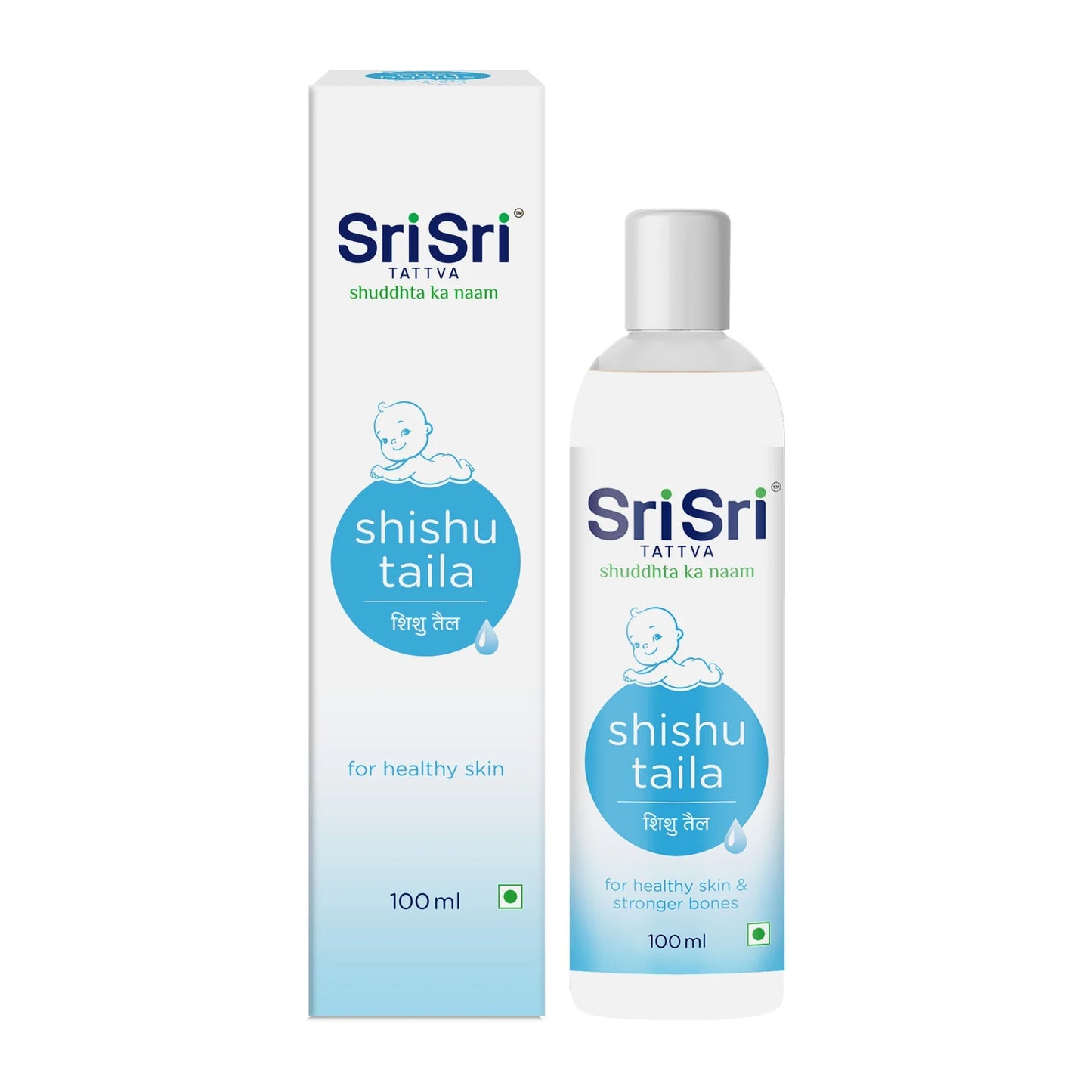 Sri Sri Tattva Shishu Taila For Healthy Skin - 100ml