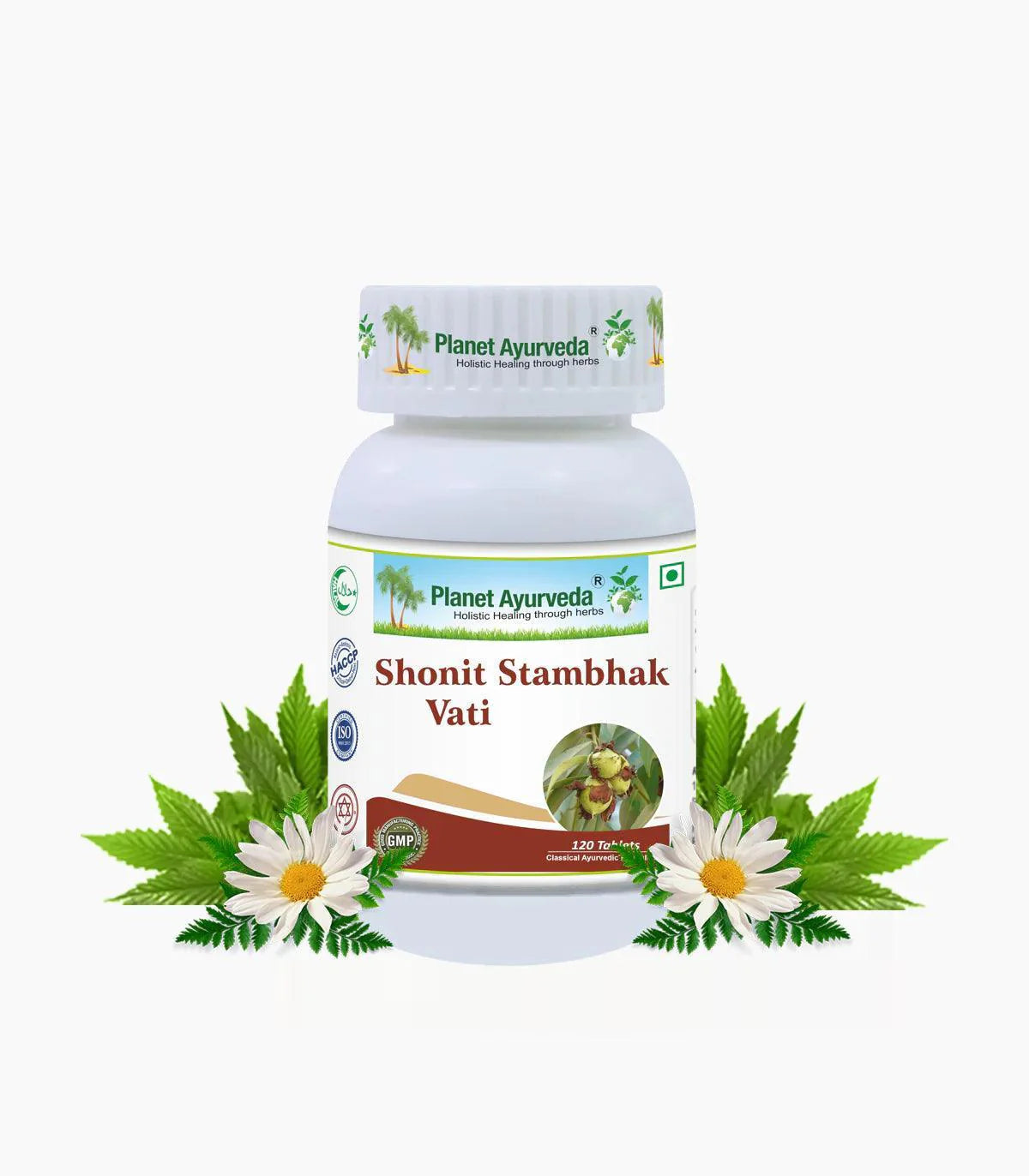 Planet Ayurveda Shonit Stambhak Vati - 120 Tablets