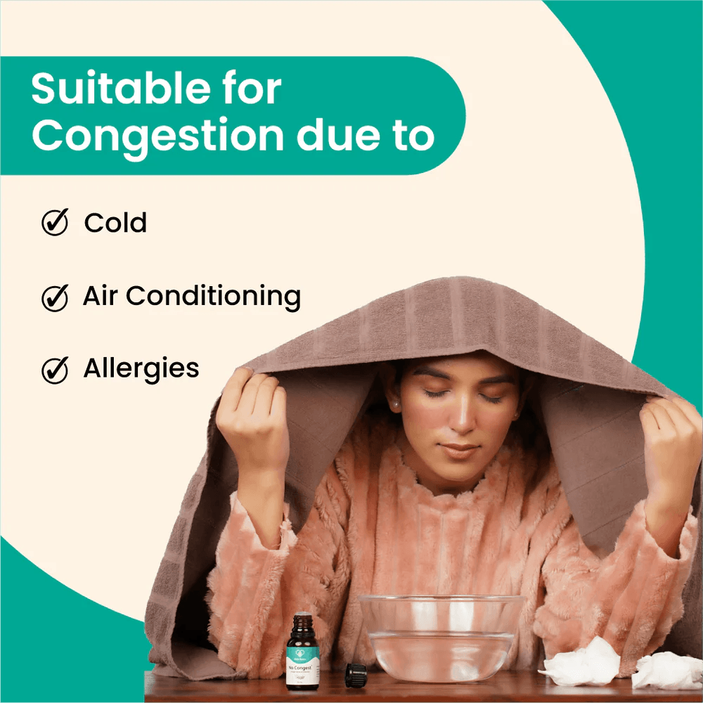 Herb Tantra No Congest Steam Inhalation Oil (15 ml)