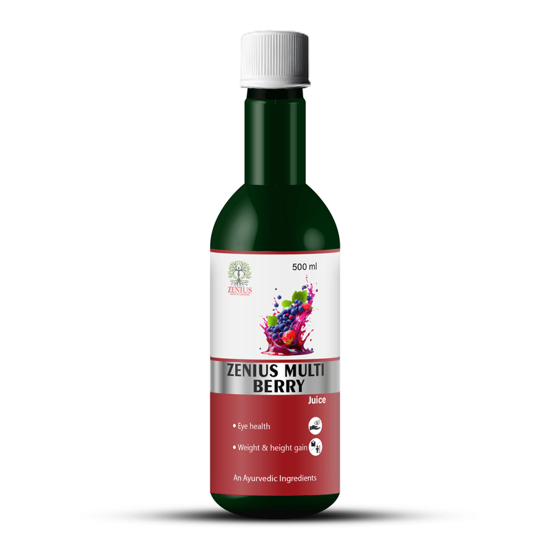 Zenius Multi Berry Juice - Delicious Antioxidant Juice for Immunity, Skin Health, and Energy - 500ml Juices