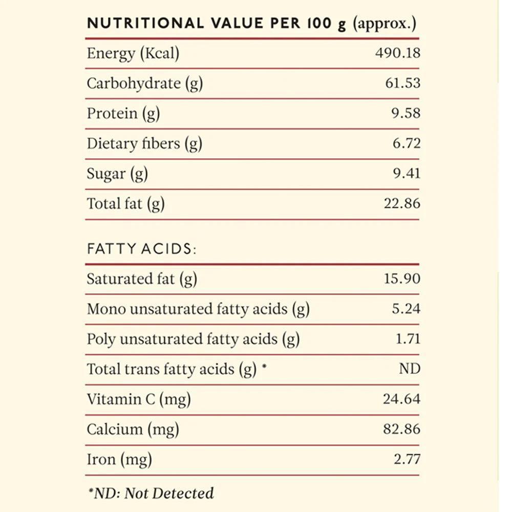 Butterfly Ayurveda Tejas Cookies 225 Gm