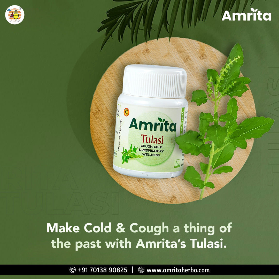 Amrita Tulasi Tablet - 60 Tablets