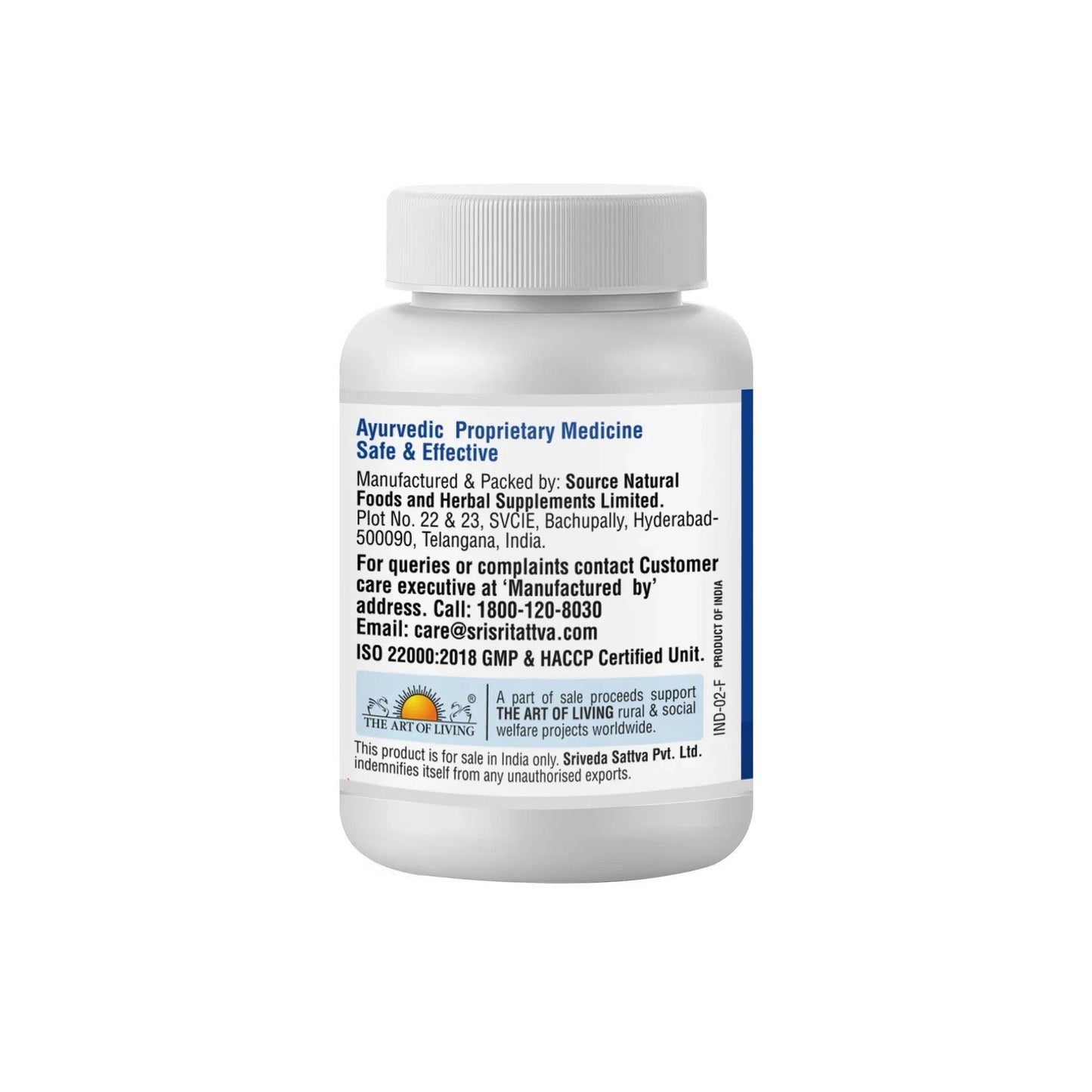 Sri Sri Tattva Turmeric Plus Tablet - 500mg - 60 Tablet