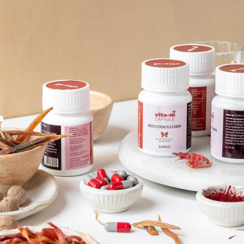 Butterfly Ayurveda Vita-M Capsules 1 Unit - 30 Capsules