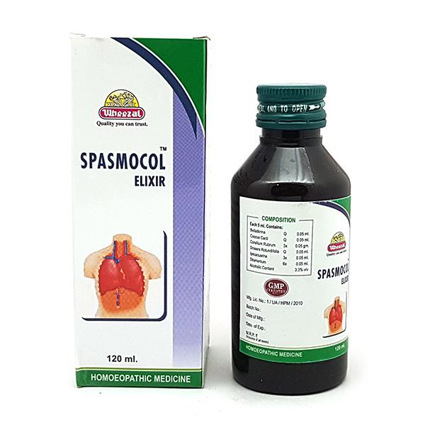 Wheezal Spasmocol Elixir - 115ml