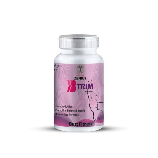 Zenius B Trim Capsules - Breast Reduction Capsules and Tightening, Figure Enhancement - 60 Capsules