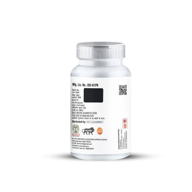 Zenius Turbo Power Capsules - Testosterone Booster Supplements for Stamina, Energy, and Immunity Boost - 60 Capsules