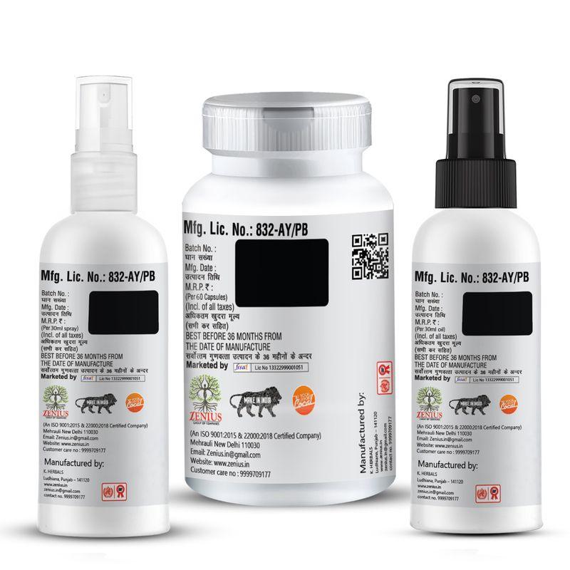 Zenius Timelong Kit - Sexual Health Capsules for Sexual Health and Stamina Boosting